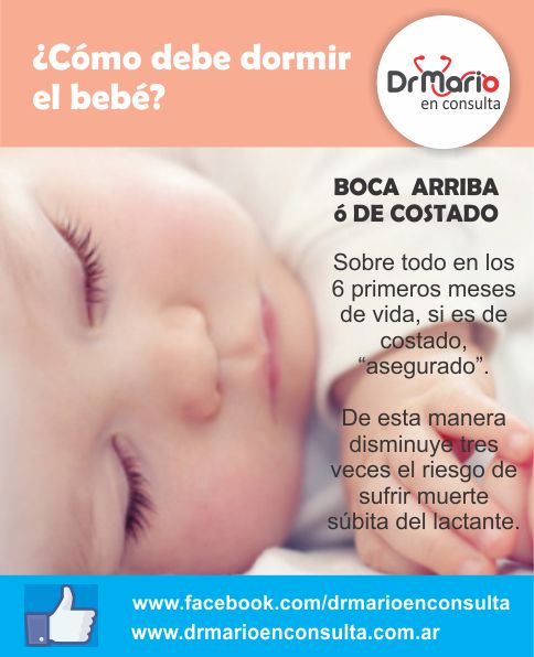 Como Debe Dormir El Bebe Dr Mario
